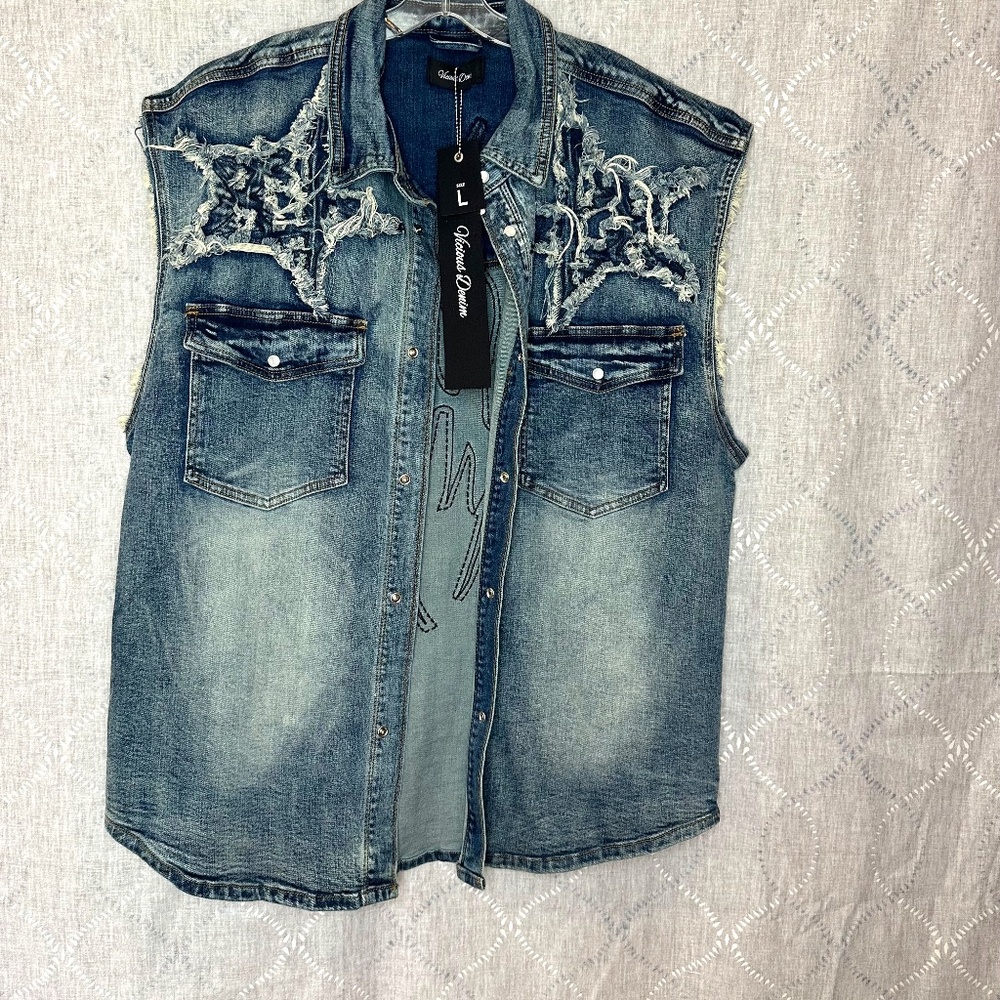 Men’s Jean vest